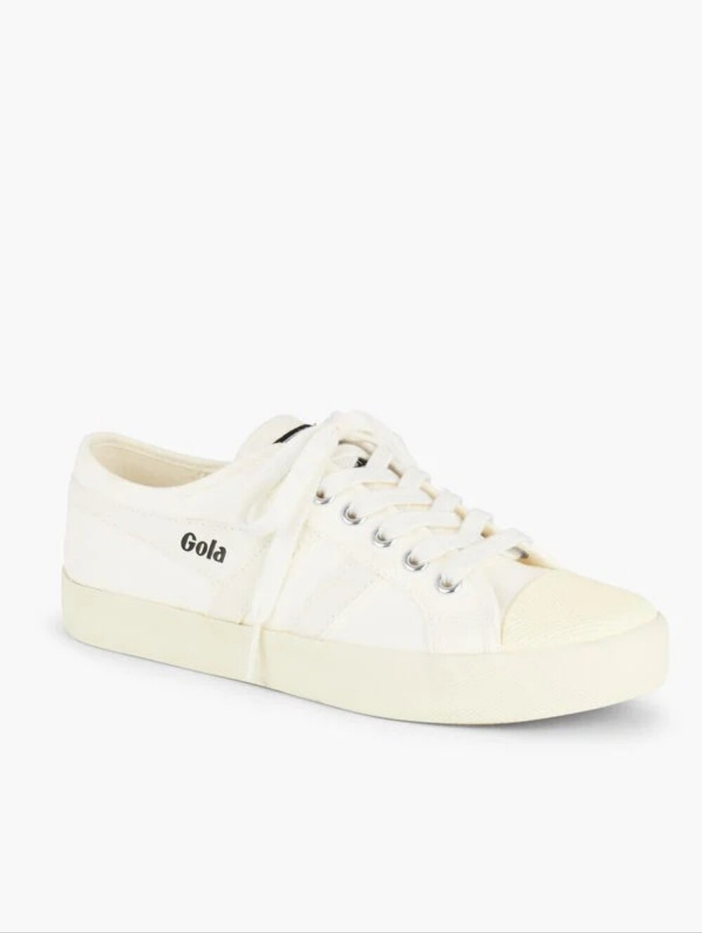 Gola Coaster Sneakers Off White & Black